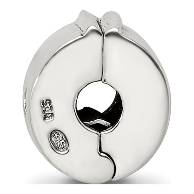 Sterling Silver CZ Hinged Clip Bead – view 4