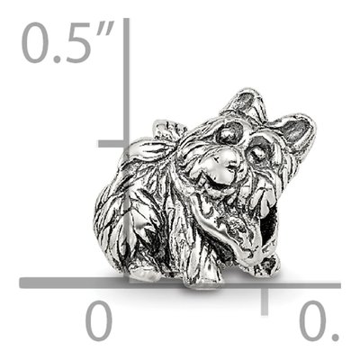 Sterling Silver Kids Dog Bead – view 6