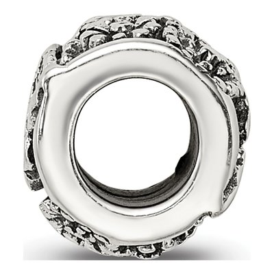 Sterling Silver Butterfly Bali Bead – view 4