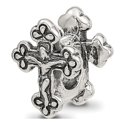 Sterling Silver Crucifix Bead