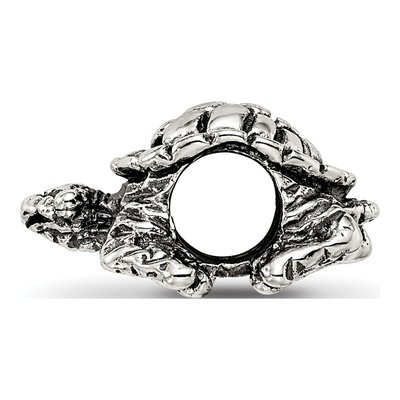 Sterling Silver Turtle Bead – view 4