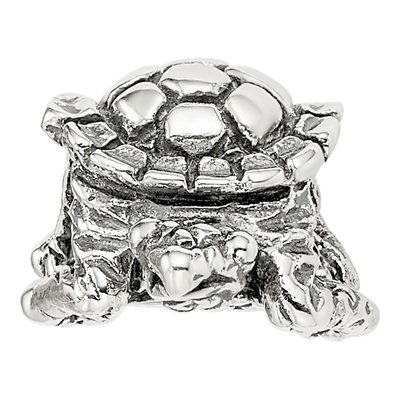Sterling Silver Turtle Bead – view 5