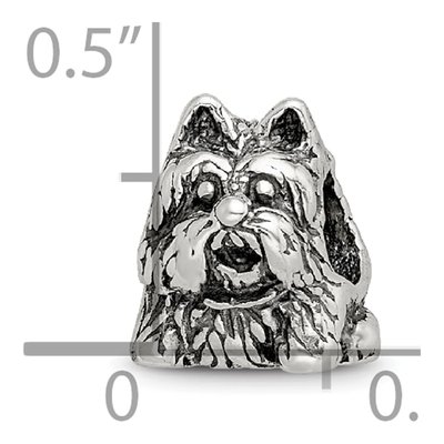 Sterling Silver Scottish Terrier Bead – view 6
