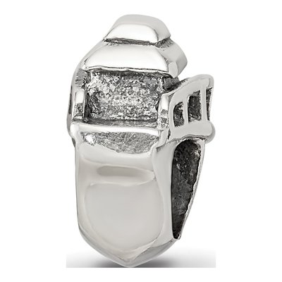 Sterling Silver Boat Bead – view 7