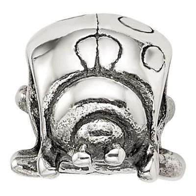 Sterling Silver Ladybug Bead – view 5