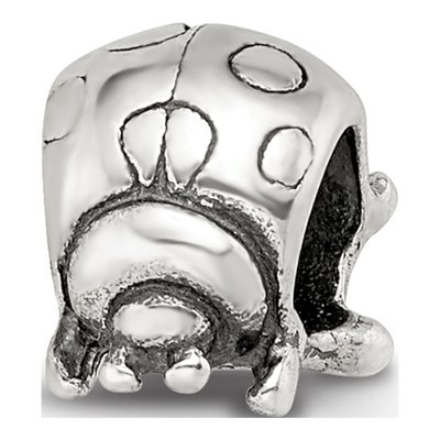 Sterling Silver Ladybug Bead