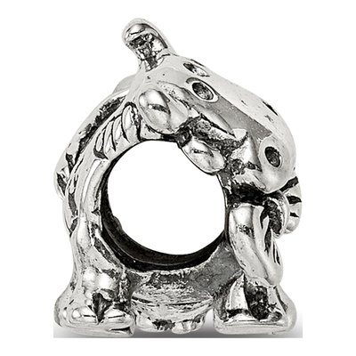 Sterling Silver Dairy Cow Bead – view 4