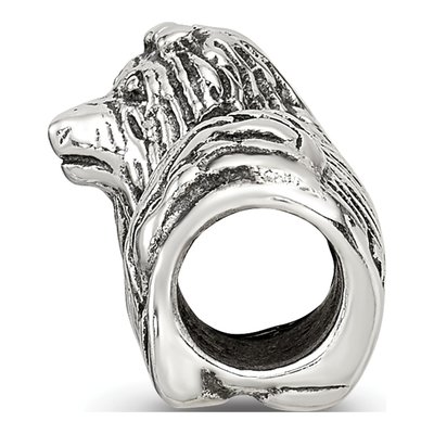 Sterling Silver Yorkshire Terrier Bead – view 4