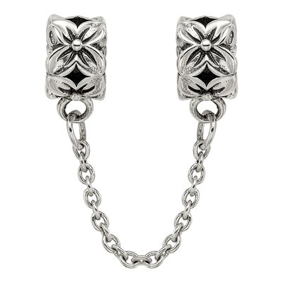 Sterling Silver Floral Security Bead – view 6