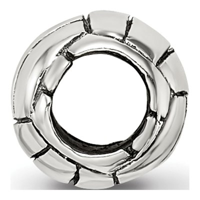 Sterling Silver Kids Volleyball Bead – view 4