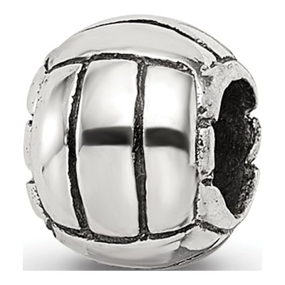 Sterling Silver Kids Volleyball Bead