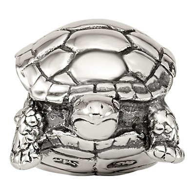 Sterling Silver Turtle Bead – view 5