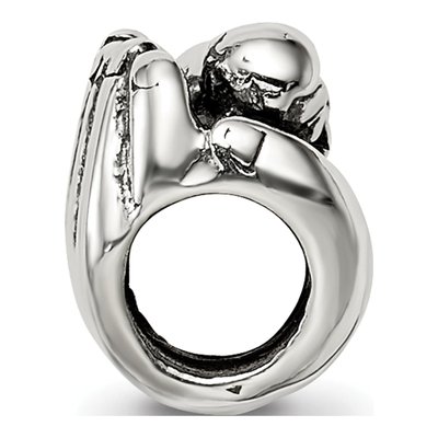 Sterling Silver Baby Hands Bead – view 4