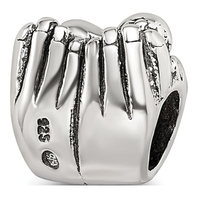 Sterling Silver Baby Hands Bead – view 6