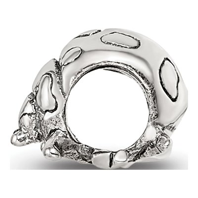 Sterling Silver Kids Ladybug Bead – view 4