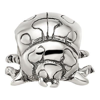 Sterling Silver Kids Ladybug Bead – view 5