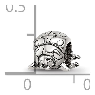 Sterling Silver Kids Ladybug Bead – view 7