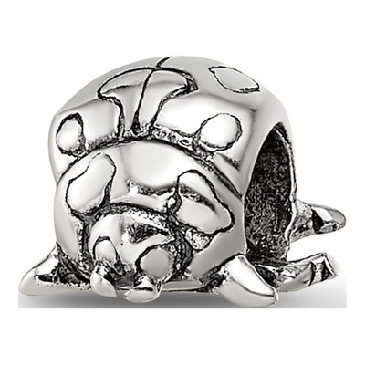 Sterling Silver Kids Ladybug Bead