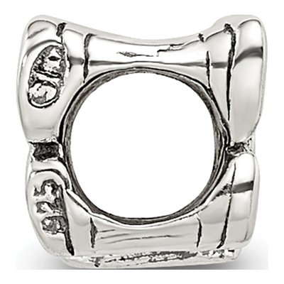 Sterling Silver Kids Butterfly Bead – view 4