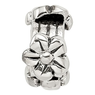Sterling Silver Kids Flower Bead – view 5