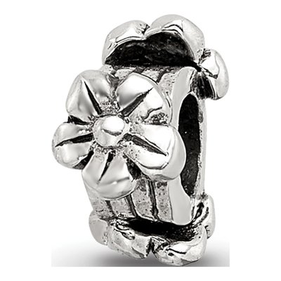 Sterling Silver Kids Flower Bead