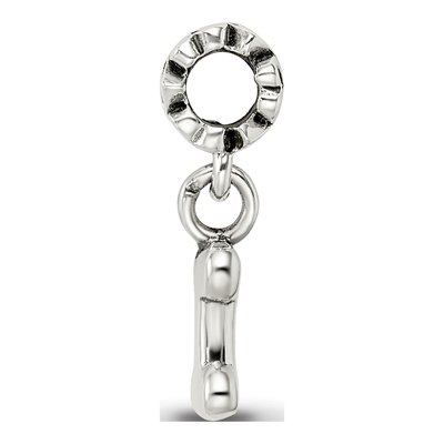 Sterling Silver Dog Bone Dangle Bead – view 4