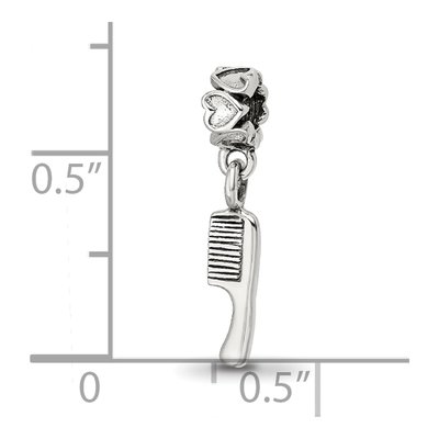 Sterling Silver Comb Dangle Bead – view 6