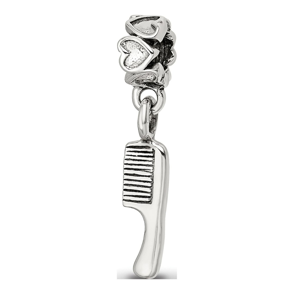 Sterling Silver Comb Dangle Bead