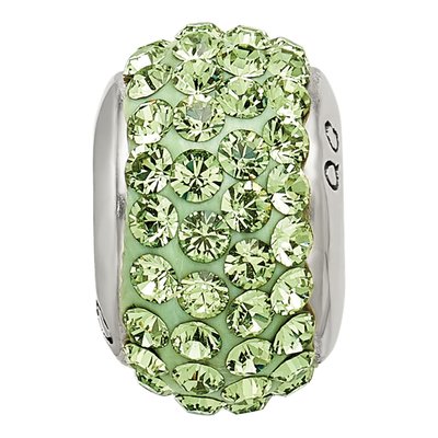 Sterling Silver Crystal August Bead – view 5