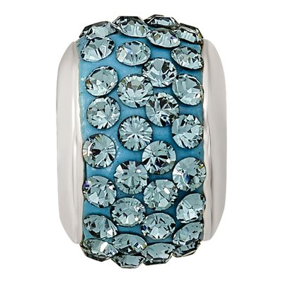 Sterling Silver Crystal December Bead – view 5