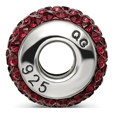 Sterling Silver Crystal June Bead – view 4