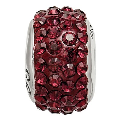 Sterling Silver Crystal June Bead – view 5