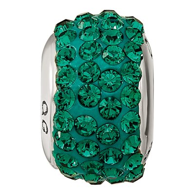 Sterling Silver Crystal May Bead – view 5