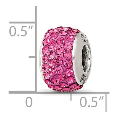 Sterling Silver Crystal Bead – view 6