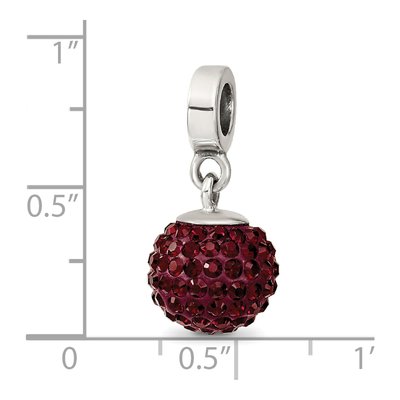 Sterling Silver Crystal Jan Dangle Bead – view 5