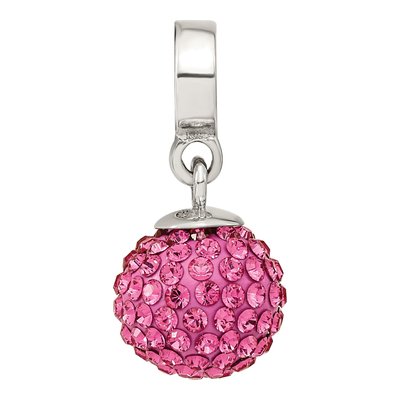Sterling Silver Crystal Ball Dangle Bead – view 6