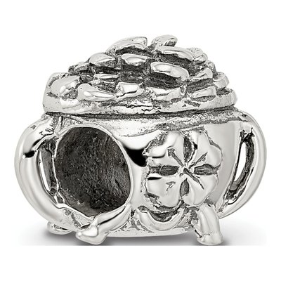 Sterling Silver Pot-Of-Gold Bead – view 8