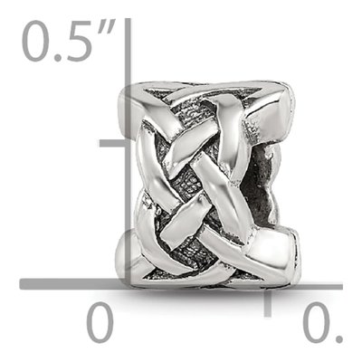Sterling Silver Celtic Bead – view 6