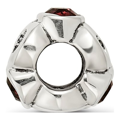 Sterling Silver Crystal June Bead – view 4