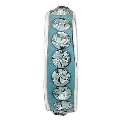 Sterling Silver Crystal December Bead – view 5