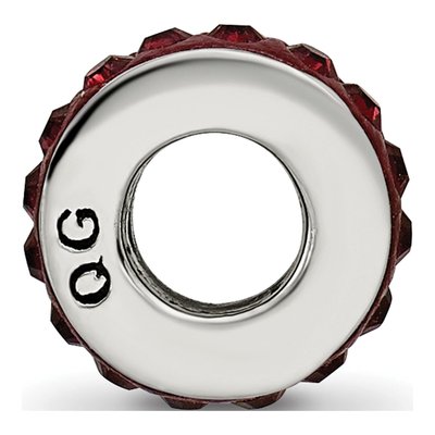 Sterling Silver Crystal June Bead – view 4