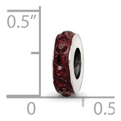 Sterling Silver Crystal June Bead – view 6
