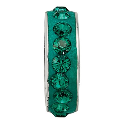 Sterling Silver Crystal May Bead – view 5