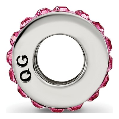 Sterling Silver Crystal Bead – view 4