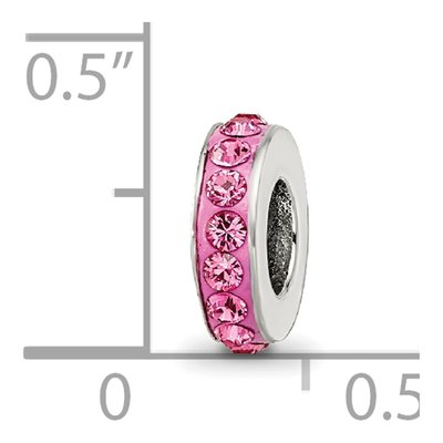 Sterling Silver Crystal Bead – view 6