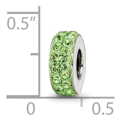 Sterling Silver Crystal Aug Bead – view 6