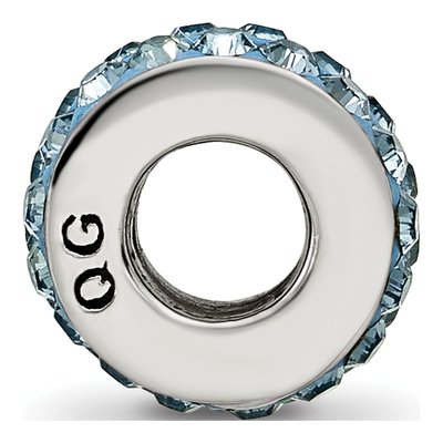 Sterling Silver Crystal Bead – view 4