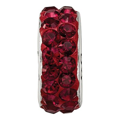 Sterling Silver Crystal Jan Bead – view 5