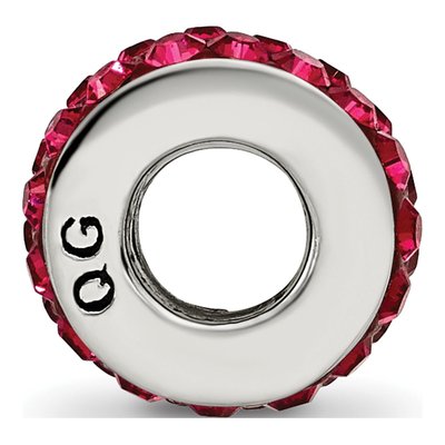 Sterling Silver Crystal Bead – view 4