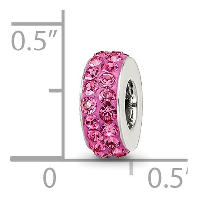 Sterling Silver Crystal Bead – view 6